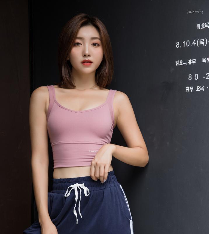 

Women Sports Bra For Running Gym Wire Free Shakeproof Push Up Yoga Bra Female Seamless Underwear Fitness Sport Top1, Black