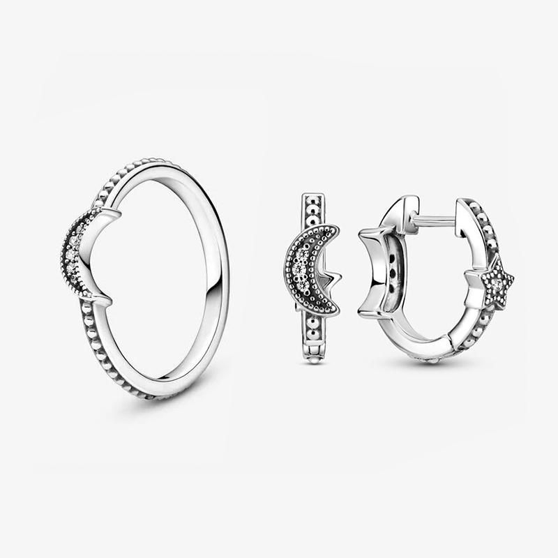 

Kakany 2020 Fashion New High-quality Moon Ring Classic High-end Hot-selling Original Diy Jewelry Couple Gift Recommendation