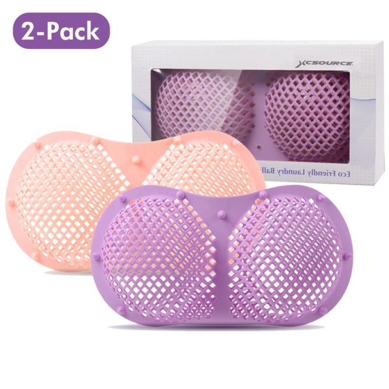 

2Pcs Washing Machine-wash Silicone Special Laundry Brassiere Bag Anti-deformation Bra Mesh Cleaning Underwear Dirty Laundry Bags