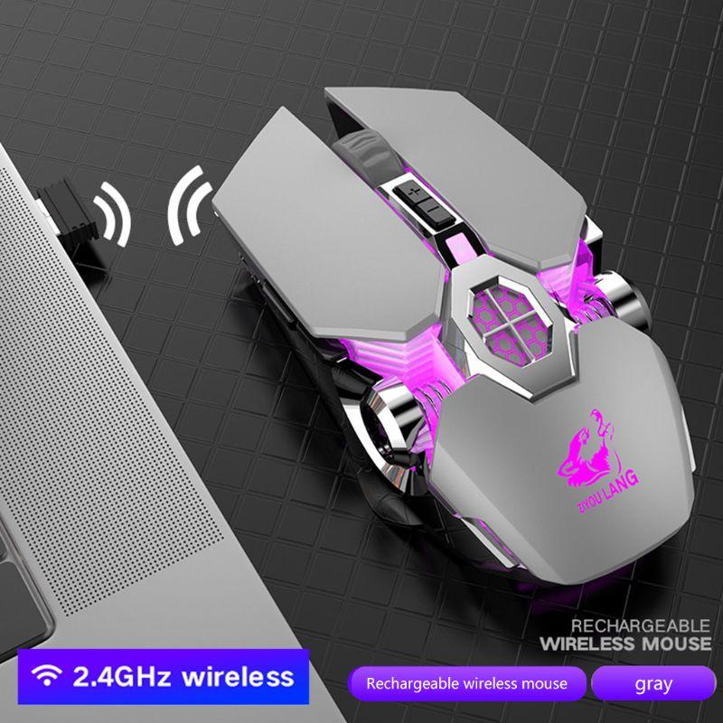 

2020 New X13 Wireless Charging Game Mouse Mute Luminous Mechanical Mouse Mice Gaming Kit