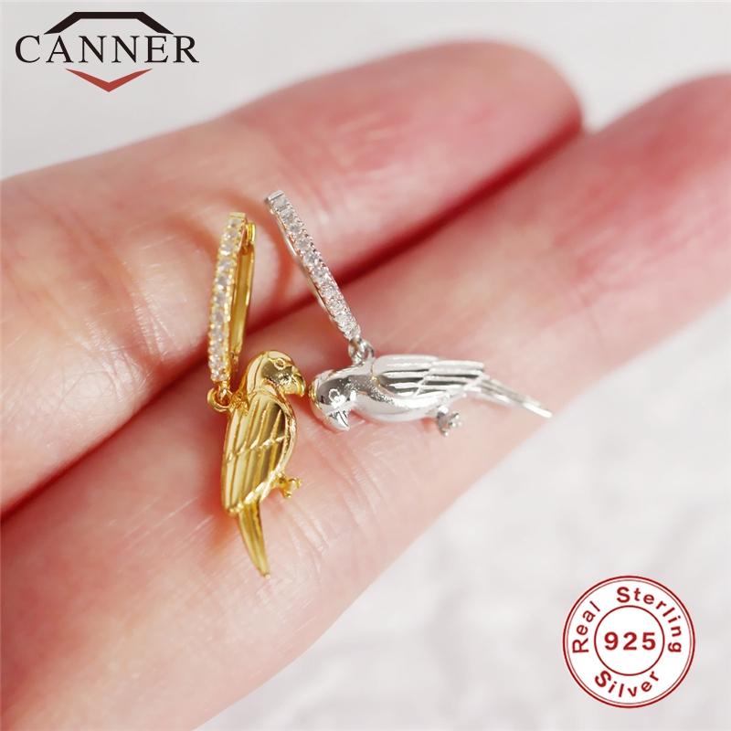 

Mini Cute Animal Round Hoop Earrings for Women 925 Sterling Silver INS Simple Geometric Baroque Freshwater Pearl Earrings