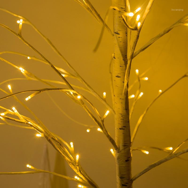 

Newly LED Silver Birch Twig Tree Lights Warm White Lights White Branches for Christmas Home Party Wedding MS881, As shown