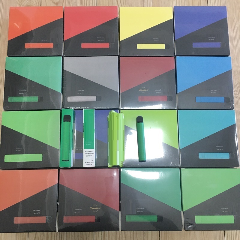 

Puff Bar Plus Disposable Vapes Device Pod Kit e cigarette 800 Puffs 550mAh Battery 3.2ml Pre-Filled Big Stick Portable Package Vaporizer Vap