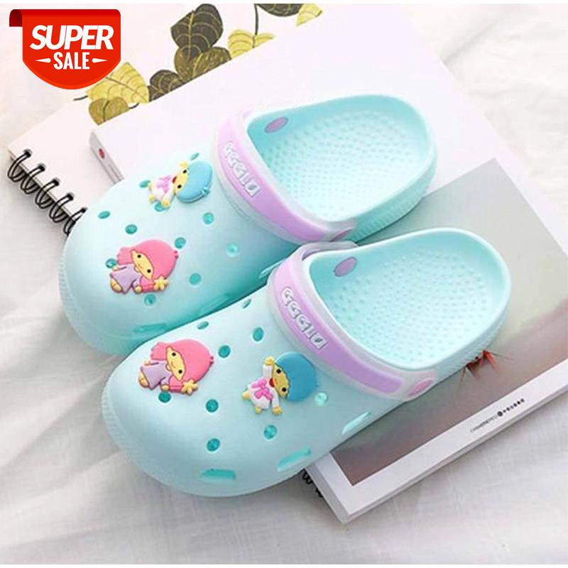 

Women Beach Slippers clogs Female Summer Shoes Fashion Cartoon women's shoes garden shoes outdoor Non-slip Lightweight #uR0G, Blue