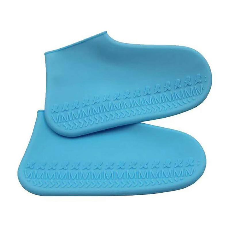 

Rainproof Reusable Waterproof Foldable Shoes Covers Washable Silicone Wear-Resistant Shoes Covers Rain Boots For Adult Kids