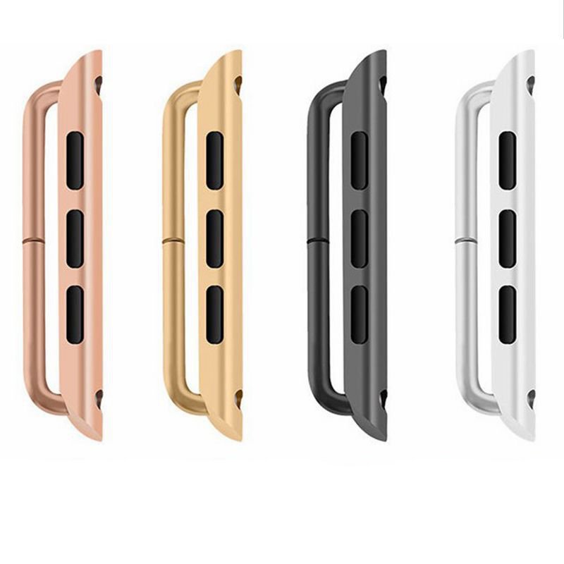 

Adapter for Apple Watch 5 4 44mm 40mm iWatch Band 42mm 38mm Stainless Steel Watchband Connector Apple Watch 3 2 Accessories