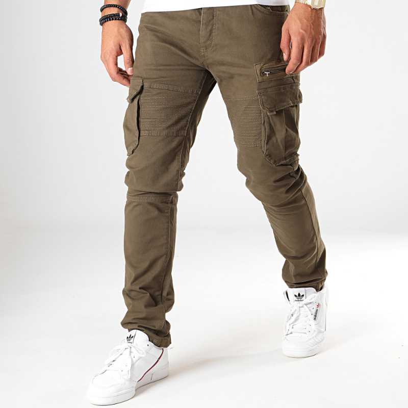 

Sportswear Tactical Pants Men Casual Multi Pockets Cargo Pants Men Streetwear Solid Color Combat Trousers Work Joggers, Black