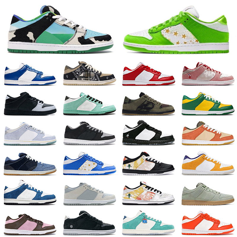 

Top Quality 2021 Dunk SB Low Sport Shoes Chunky Dunky Mens Women Mean Green Hyper Blue Authentic Fashion Holiday Special Skateboarding 36-45, D22 laser orange 36-45