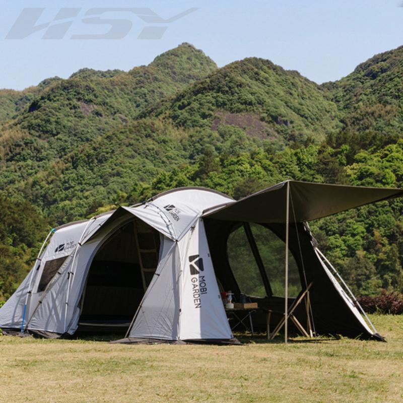 

Holiday Starry Sky-300 Tent Family Park Outdoor W/R 210T PU2000MM Aluminum Pole UV40+ 150D 6 Person+ Camping Tent