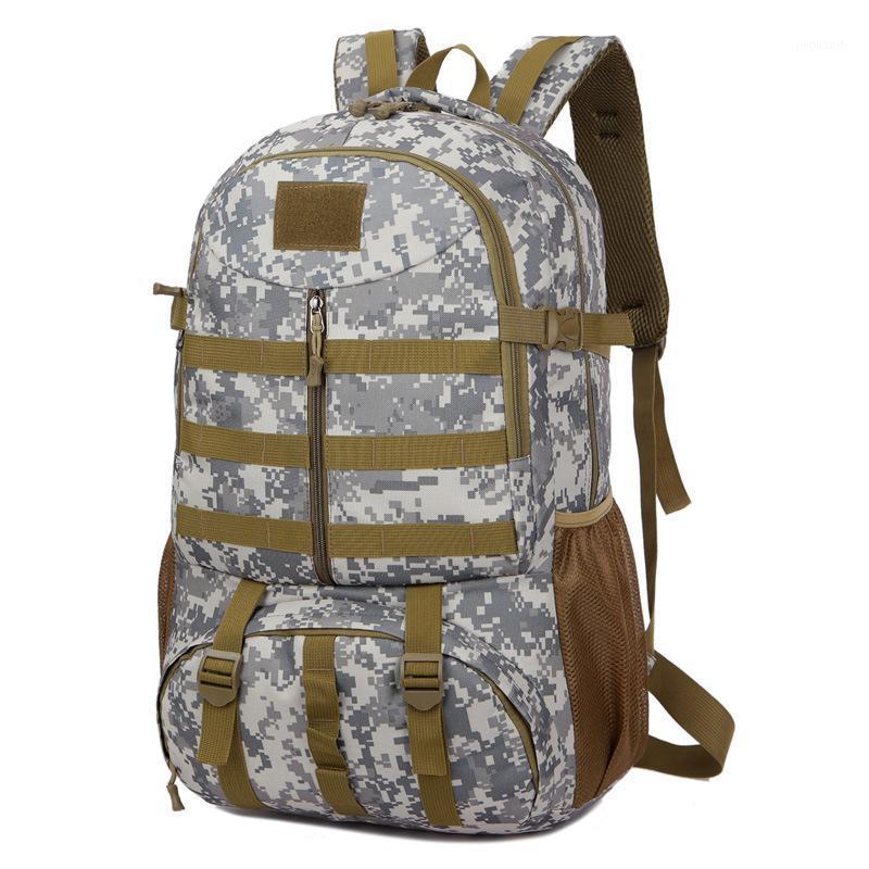 

40L Outdoor Tactical Backpack Army Molle Assault Rucksack Men Waterproof Trekking Hunting Camping Camouflage Bag1, C5