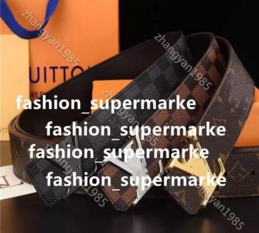 

Fashion Classic Men Designers Belts Womens Mens Casual Letter Smooth Buckle Belt Width 3.8cmLOUIS's VUTTON's VITTONings LVs YSLs, Customize
