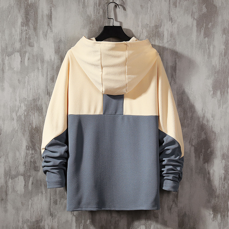 

2021 New Arrival Stylish Student Youth Hoodies Sweatshirt with Male Hood Size M-5xl W032 IAL9, Black