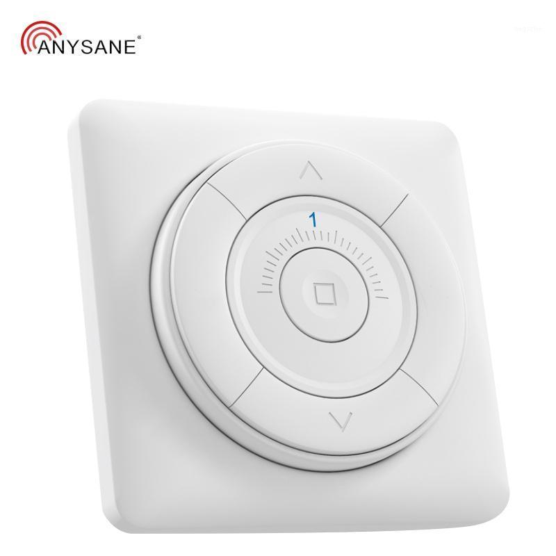 

ANYSANE Universal Wireless Remote Switch Sticker 433.92mhz Rf Smart Emitter For Roller Tubular Motor Electric Door Gate Remote1