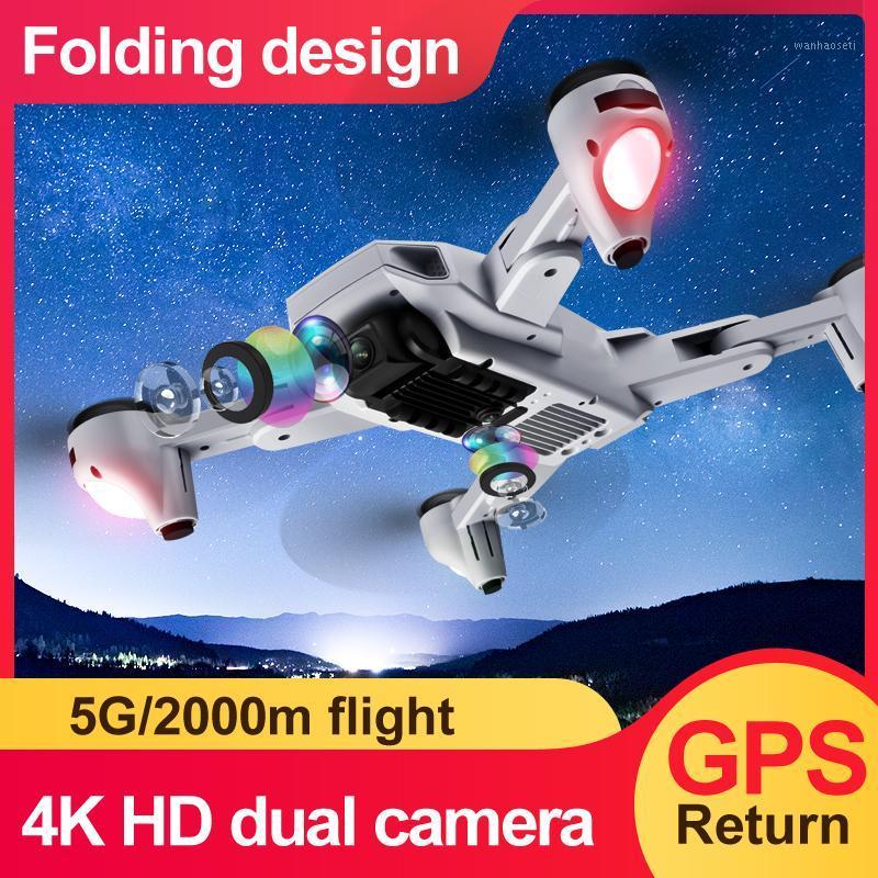 

S103 new GPS folding drone 5G image transmission optical flow fixed-point HD aerial photography remote control drone1