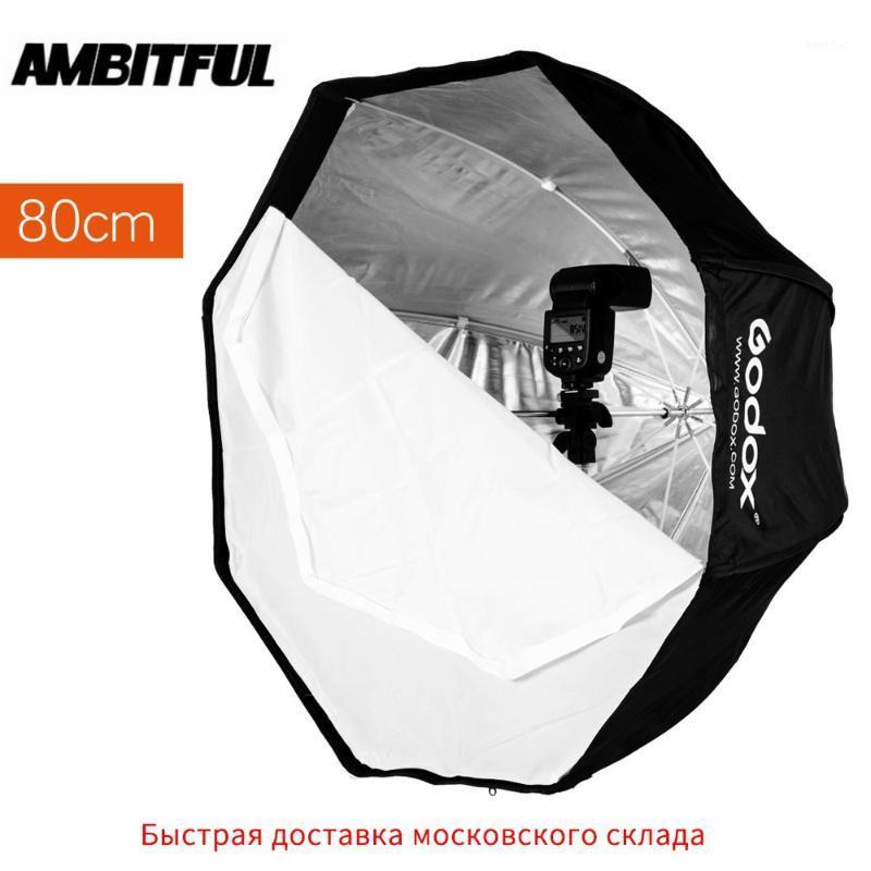 

Godox 80cm 31.5in Portable Octagonal Softbox Flash Speedlight Speedlite Softbox Umbrella Brolly Reflector (Softbox Only)1