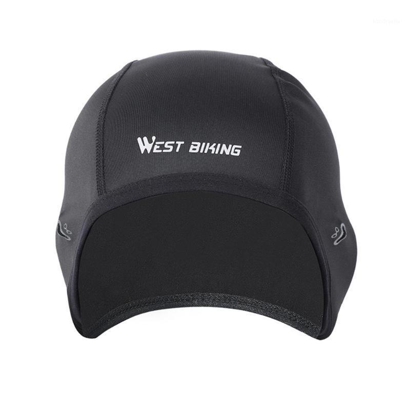 

Cycling Hat Caps Warm Keeping Windproof Stretchy Headwarmer Hat For Outdoor Sports Cycling Running Motorcycle Skiing1, Black