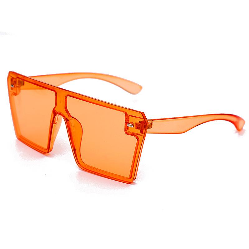 

fashion big square sunglasses women 2020 red orange blue violet oversized shades for women vintage feminino