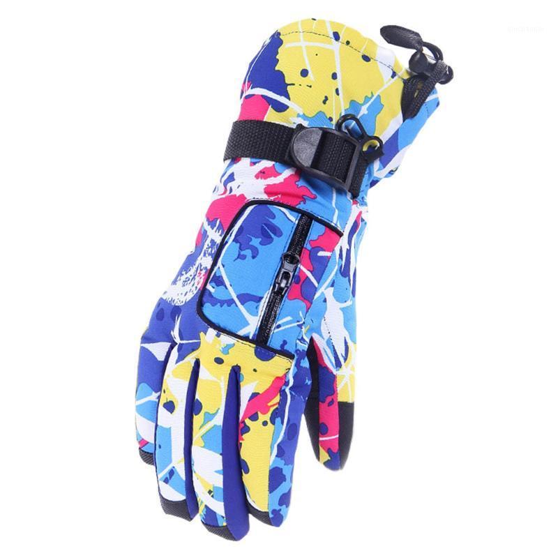 

Men Women Ski Gloves Snowboard Gloves Motorcycle Winter Skiing Climbing Waterproof Snow1, Pink