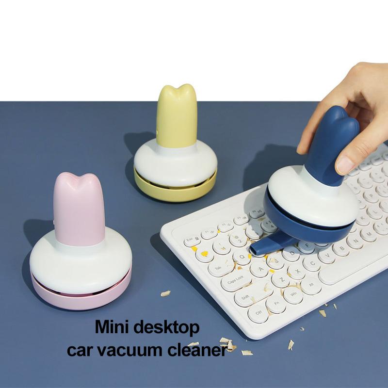 

Portable Mini Desktop Vacuum Cleaner Wireless Handheld Car Vacuum Cleaner Home Office Computer Keyboard Confetti Dust Collector