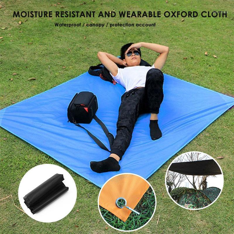 

Portable Shade Canopy Gazebo 210T Oxford Cloth Moisture Proof Durable Camping Canopy 210T Oxford Cloth Camping Mat1