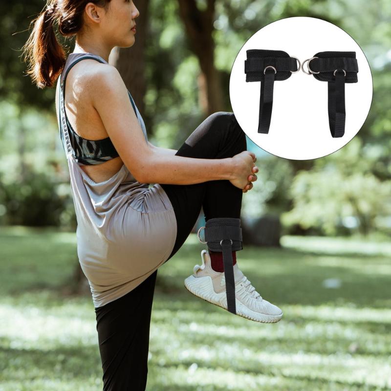 

1 Pair Ankle Straps Workout Straps Glute Leg Exercise Padded Ankle Braces
