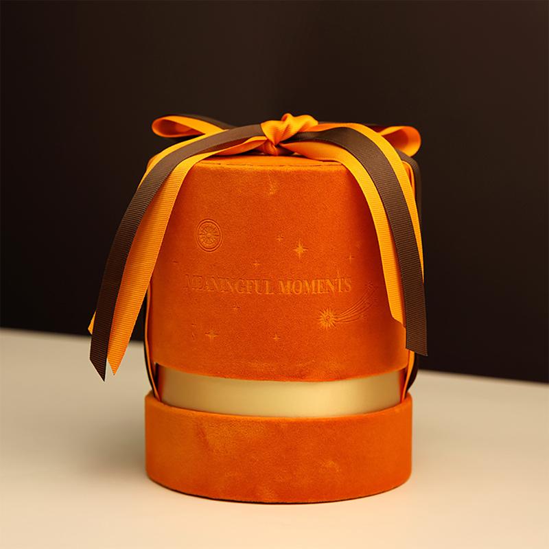 

Present Stroage Box Packing Box Candy High-end Gift Round Birthday luxury for Wedding Gifts Bowknot Solid Color Gift