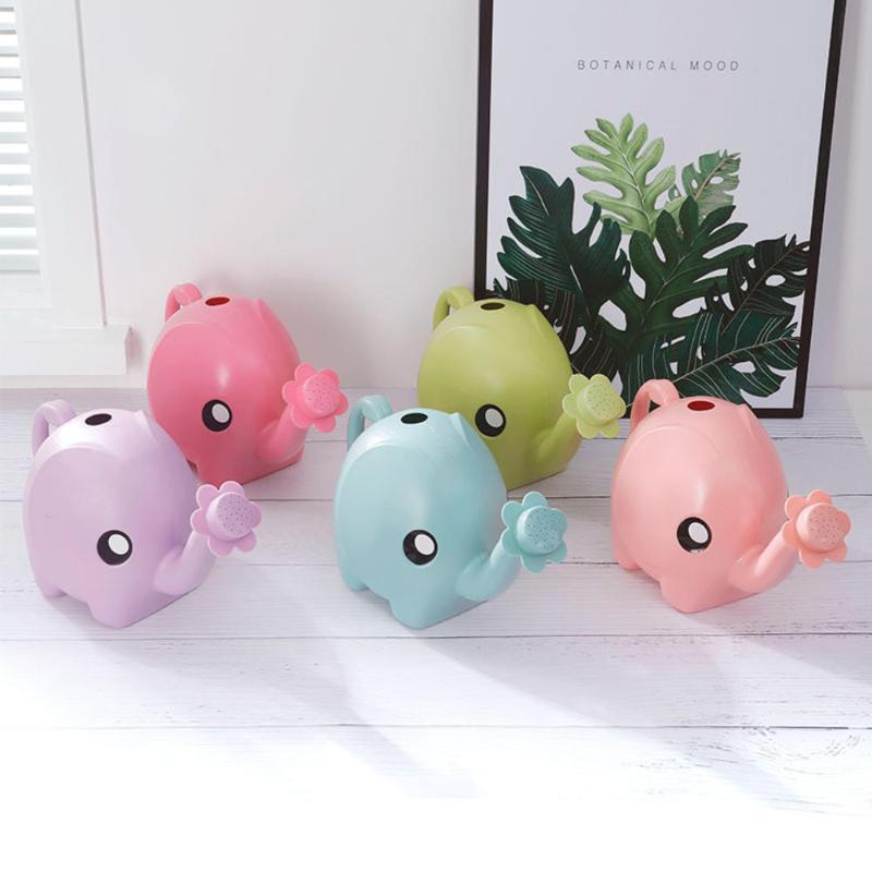

1Pcs 1.5L Elephant Shape Plant Watering Can Outdoor Garden Flowers Plants Watering Tool Succulents Potted Gardening Water Bottle, Rose red