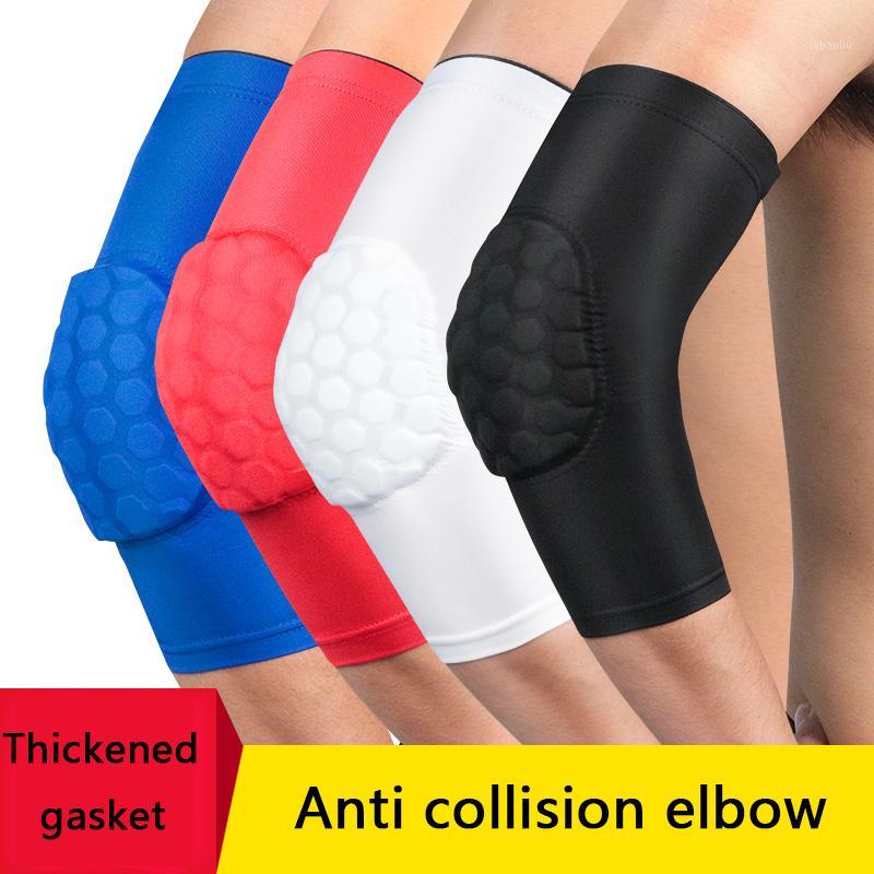 

New Sports arm protection honeycomb anti-collision pressure hand protection elbow cover basketball badminton tennis protective1, Red