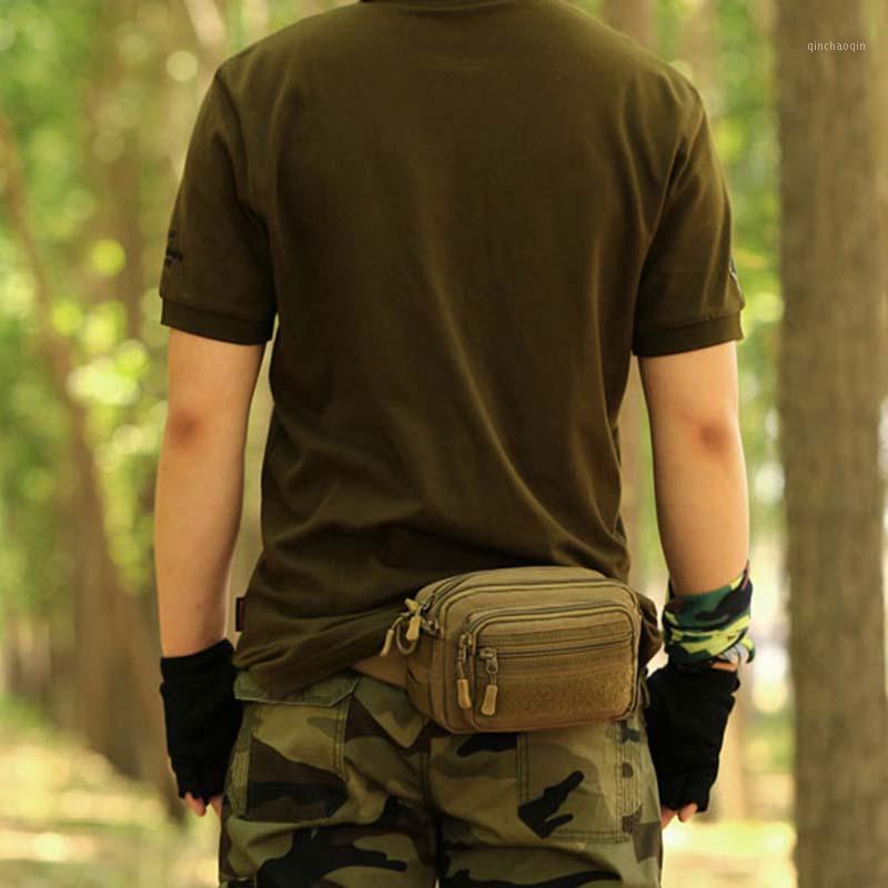 

New Men Waist Bags Nylon Waterproof Waist Bag Men Fanny Pack Camouflage Travel Bicycle Equipment Tools Accesorios1, Black