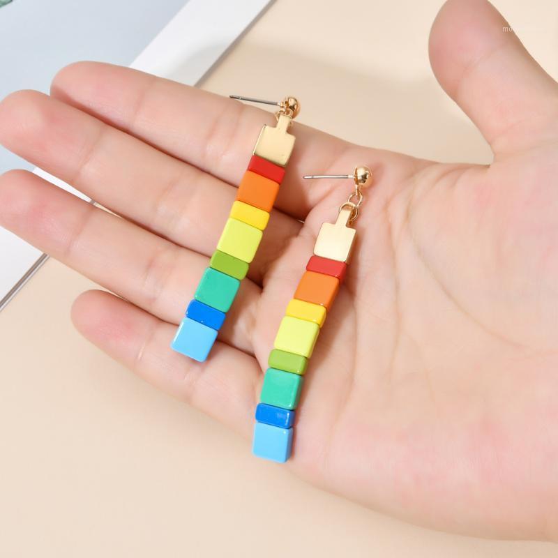 

Minimalist Drop Earrings Jewelry Fashion Long DIY Beads Earrings for Women Best Gift boucle d'oreille femme pendientes mujer1