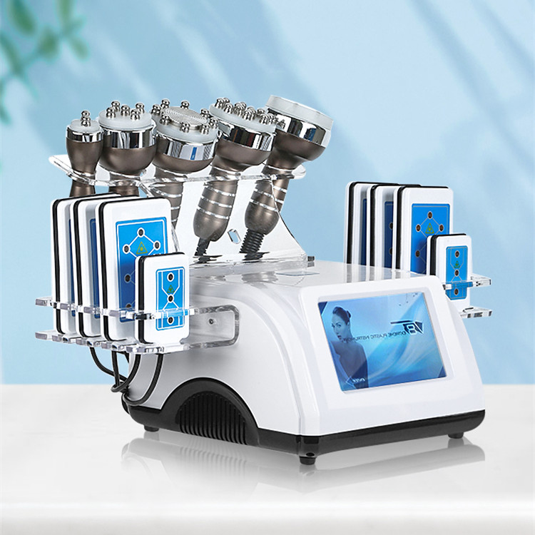 

Slimming Machine laser liposuction machines 6 IN 1 40K Ultrasonic Cavitation Lipo Laser 8 Pole Burst Fat Vacuum RF Skin Care Beauty Salon Equipment