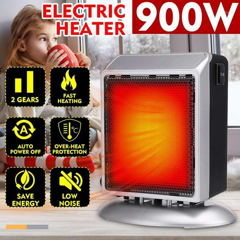 

900W 2 Levels Adjustable Electric Winter Heater Fan Mini Over-heat Protection Space Warmer Heating Low Noise & No Radiation1