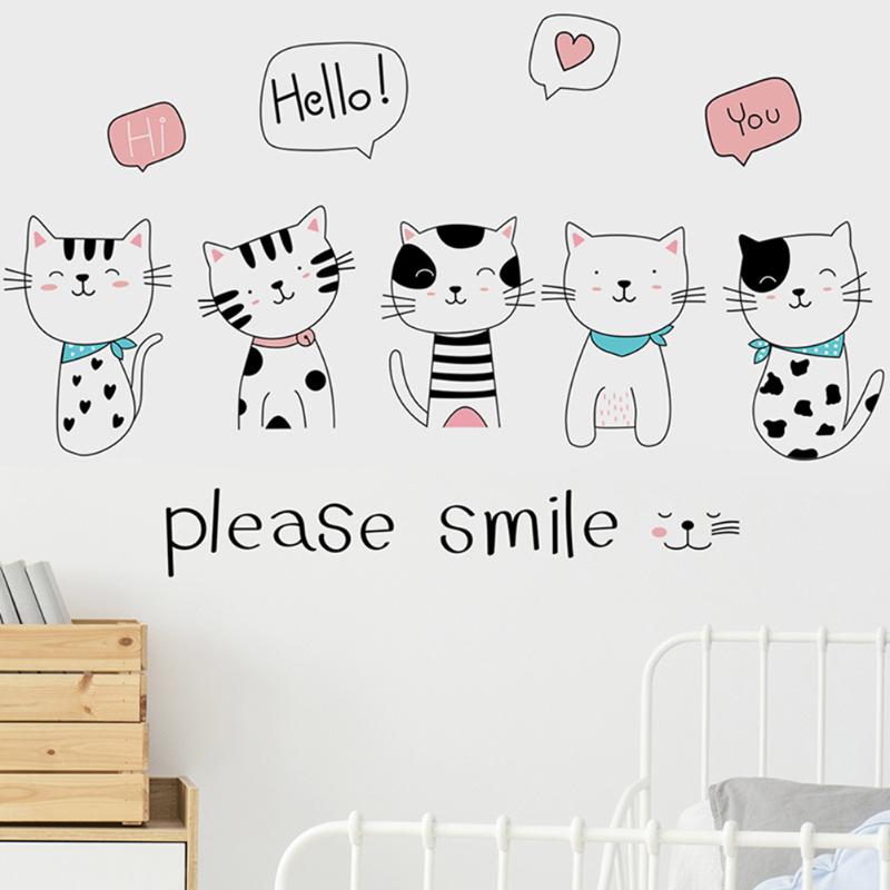 

Self-Adhesive Wall Sticker Waterproof PVC Cartoon Art 30x90cm Home Decor