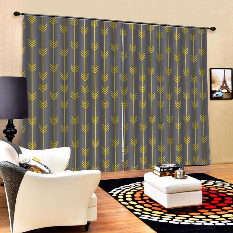 

grey curtains Blackout curtain Bedroom 3D Window Curtain living room decorate Cortina1, As pic