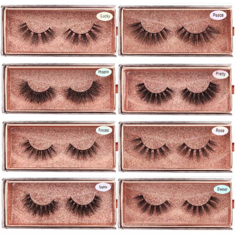 

3pcs False Eyelashes Hand Made Black Band 3D Mink Lashes Black Cotton Stalk Natural Long Eye Lash Reuse Daily Eye Extension
