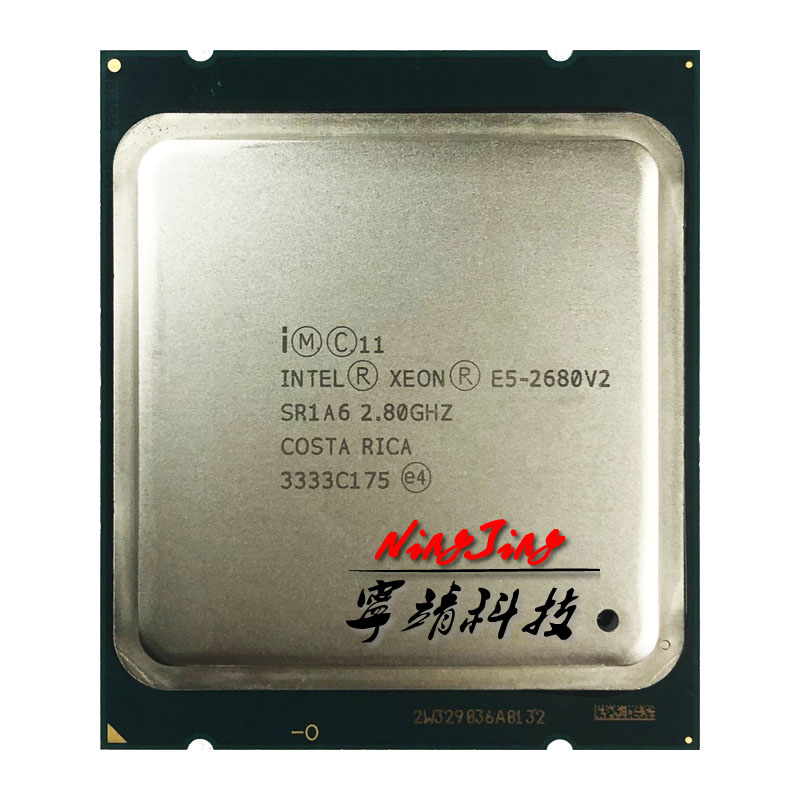 

Intel Xeon E5-2680v2 E5 2680v2 E5 2680 v2 2.8 GHz Ten-Core Twenty-Thread CPU Processor 25M 115W LGA 2011