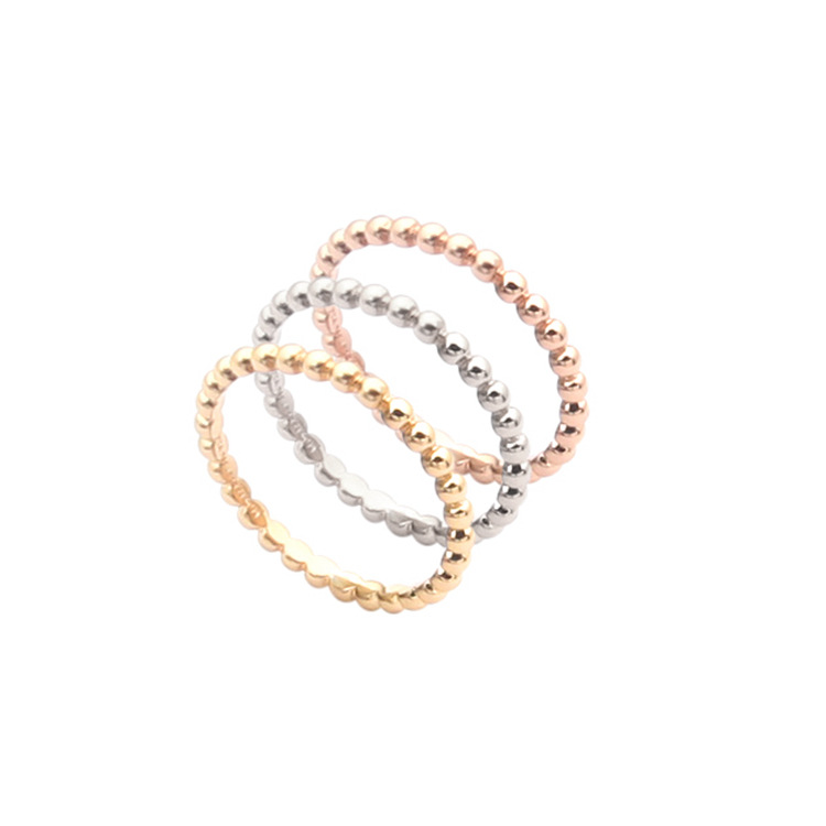 

Top quality 316L Titanium steel punk band beads ring in 2mm for women and man wedding jewelry gift PS8839