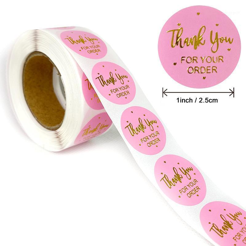 

Gift Sealing Stickers 500pcs Thank you Love Design Diary Scrapbooking Stickers Festival Birthday Party Gift Decorations Labels1