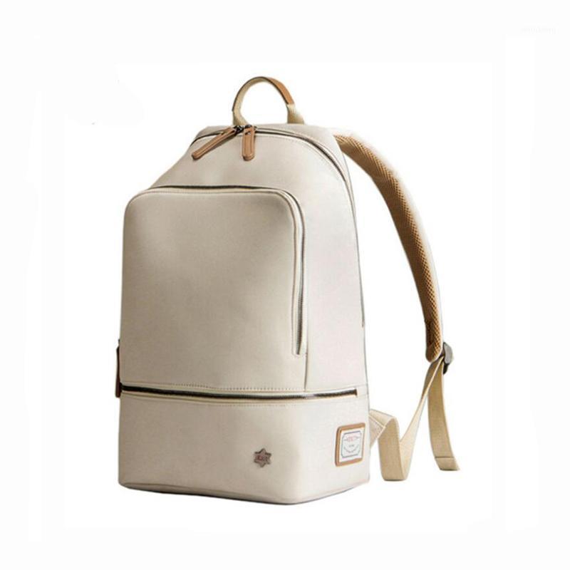 

2021 Brand Design canvas Backpacks Unisex Classic Laptop Backpack Fashion Casual larger capacity School Bags For Teenagers boys1, White