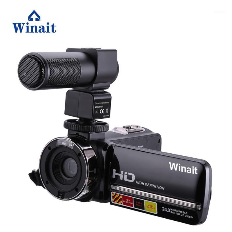 

Winait Night Vision Infrared shot Digital video camera, 3.0'' touch display/16x digital zoom/24mp MINI DV support hot shoe1, Standard