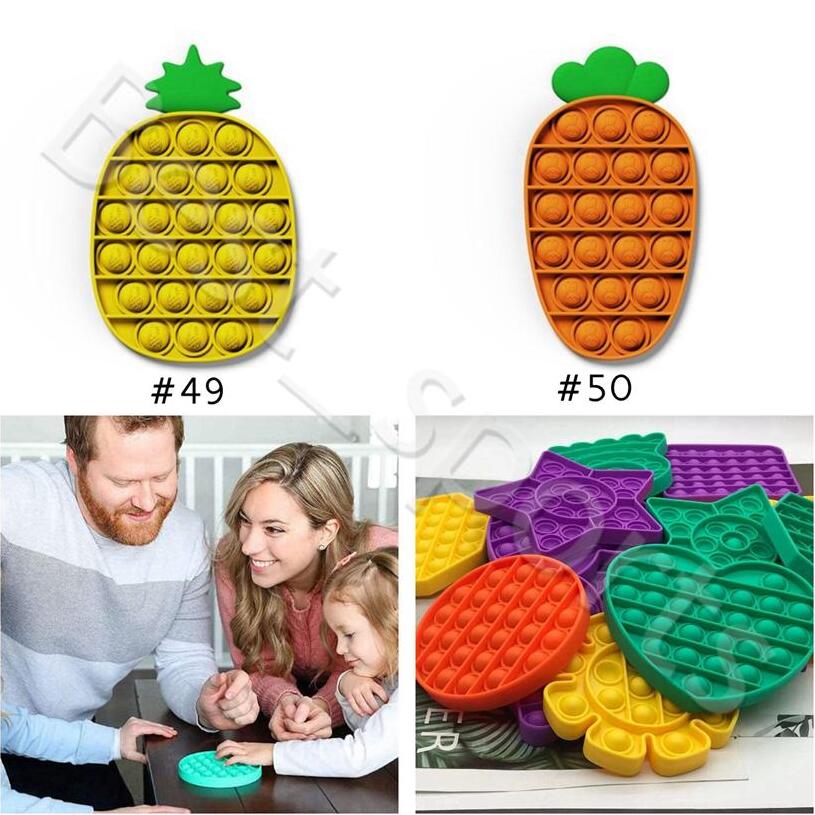 

Pop It Fidget Toy Push Pop Pop Bubble Sensory Fidget Toy Sensory Toy Silicone Squeeze for Autism Reliever Stress Party Favor CCA12663