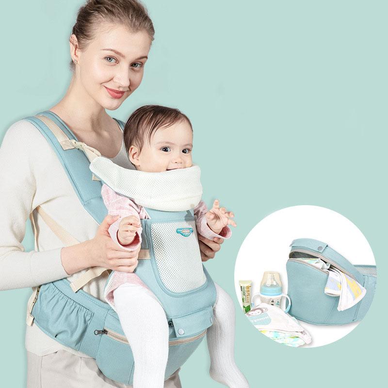 

Baby Sling Waist Stool Four Seasons Triple Multifunctional Comfortable Seat Stool Newborn Comfortable and Breathable Carrier