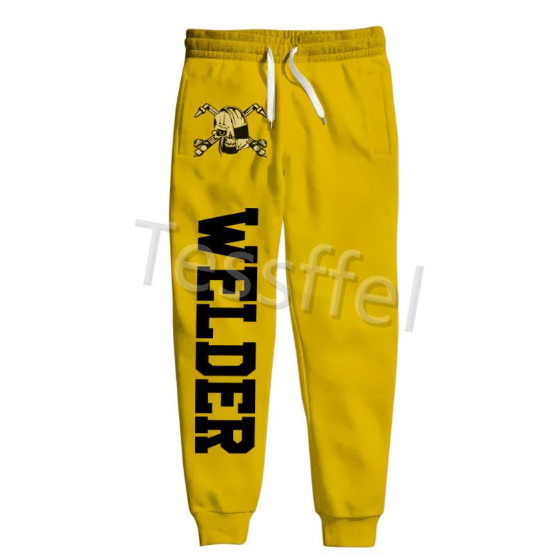 

Welder Worker 3D Printed Casual Men' Trousers NewFashion Streetwear Autumn Loose Comfortable Sports Pants Style-2