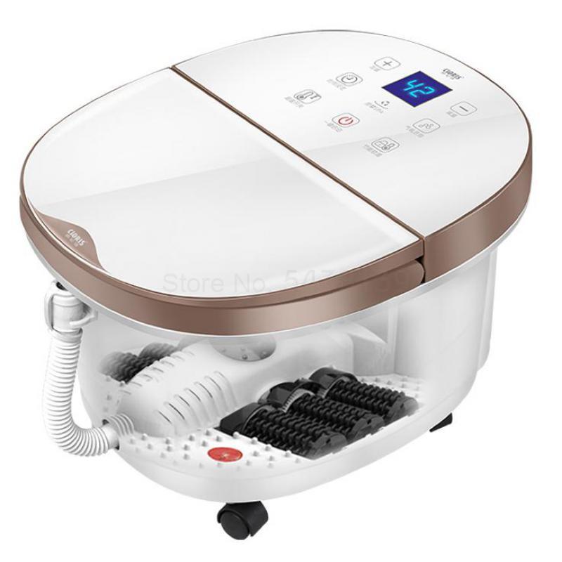

Automatic foot bath household footbath electric massage foot massage heating foam basin thermostatic deep barrel artifact