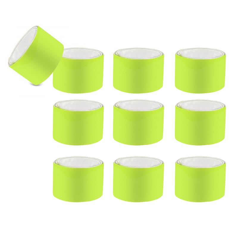 

10PCS Reflective Band Adjustable Riding Reflective Strap Night Running Jogging Night Riding Wristband