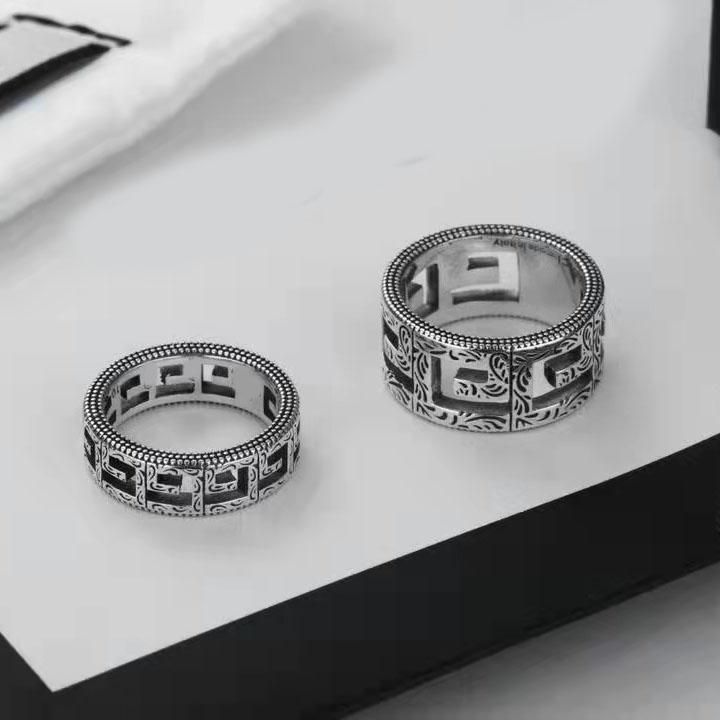 

The New Popular fashion love flower rings bague anillos moissanite for mens and women engagement wedding anniversary couples jewelry lover gift, Silver