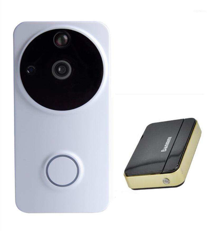 

Wireless WIFI Doorbell Wide Angle Intercom Low Power Consumption Video Door Phone1