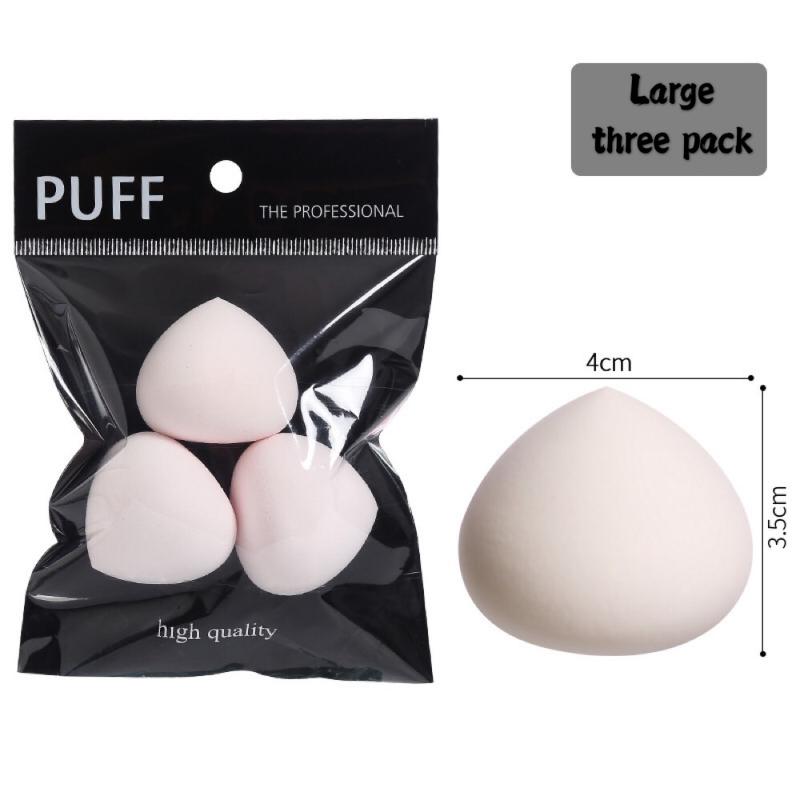 

It becomes bigger when exposed to water, make-up sponge cushion foundation, peach and gourd puff, no powder