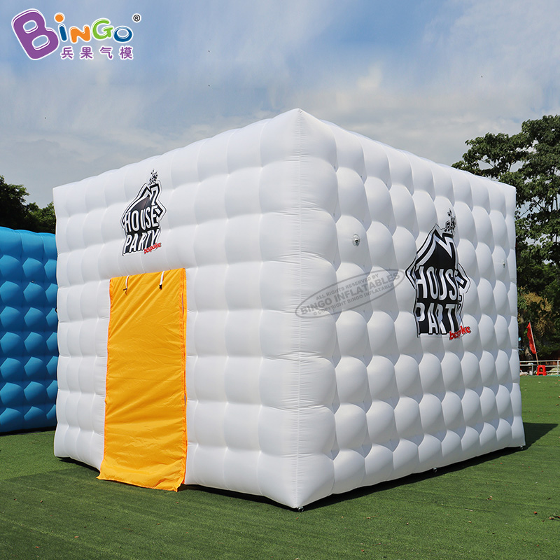 

Personalized  inflatable cube tent / inflatable white cube tent / inflatable advertising marquee toys sports