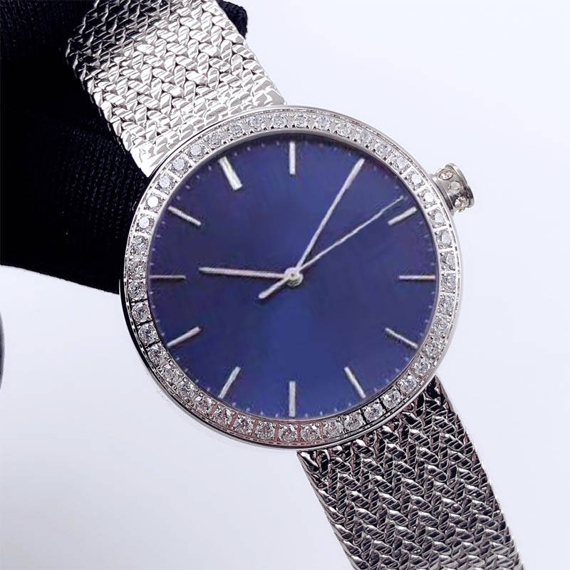

Fashion Ladies Watch Montre de luxe Diamond Bezel Quartz Women Watches Stainless steel Bracelet Wristwatch, 06 rose